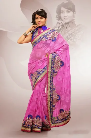 Picture of bollywood designer sari pakistani indian sari traditio,