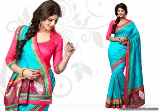 Picture of Bollywood Designer Sari Traditional Partywear Saree Wed