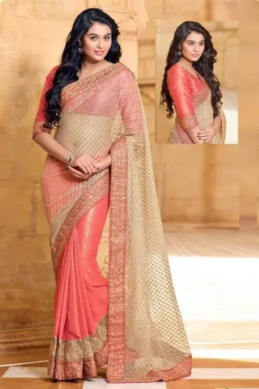 Picture of bollywood ethnic indian designer party saree sari with 