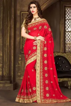 Picture of bollywood indian designer saree party wear ethnic paki,