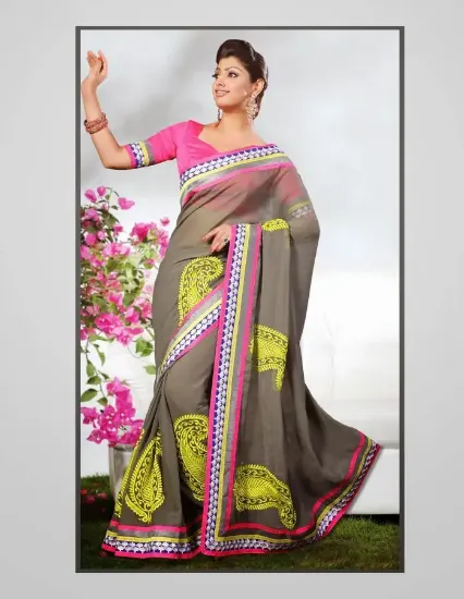 Picture of bollywood partywear resham traditional indian ethnic s,