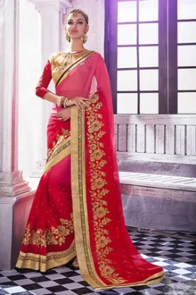 Picture of bollywood saree indian ethnic party wear wedding design