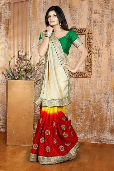 Picture of Bollywood Saree Reception Designer Indian Partywear Sar