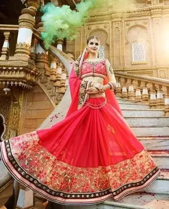 Picture of bollywood sari designer ethnic indian pakistani bridal,