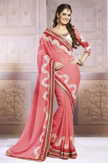 Picture of bollywood sari designer traditional indian partywear s,