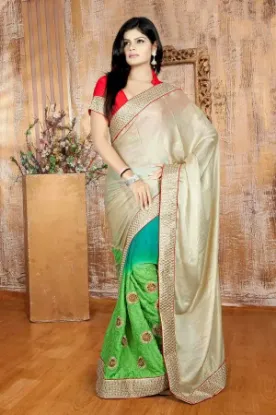 Picture of Bollywood Sari Festival Traditional Saree Partywear Des