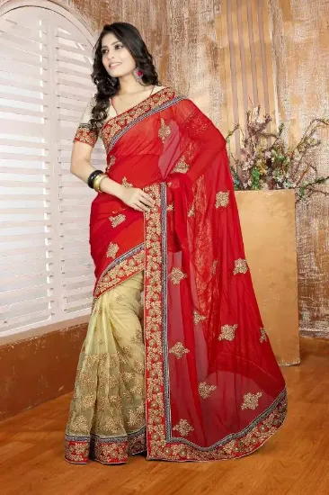 Picture of Bollywood Sari Indian Ethnic Party Wear Saree Pakistani