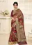 Picture of bollywood sari party wear indian ethnic wedding design,