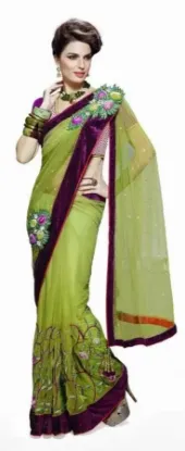 Picture of bollywood sari partywear saree indian women designer we