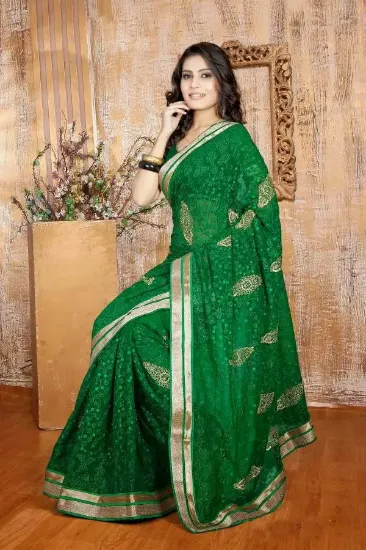 Picture of Bollywood Sari Wedding Traditional Designer Saree India