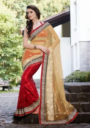 Picture of Bollywood Sari Wedding Traditional Wear Designer Indian