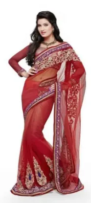 Picture of bollywood style saree pakistani indian wedding party we