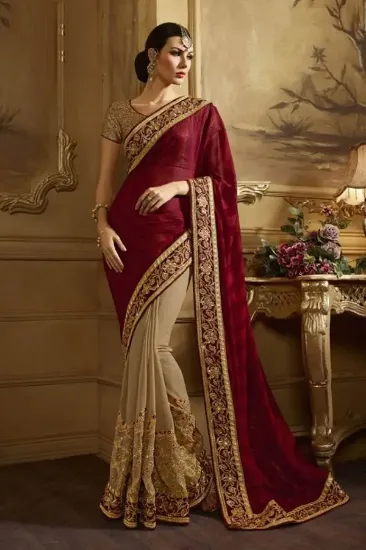 Picture of bollywood stylish saree designer pakistani indian part,