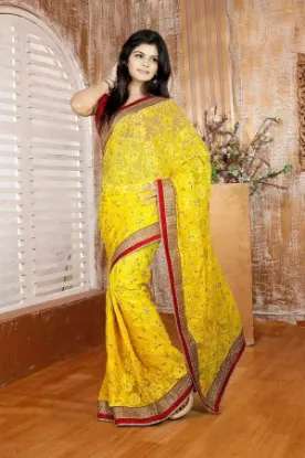 Picture of Bollywood Stylish Sari Designer Exclusive Indian Partyw