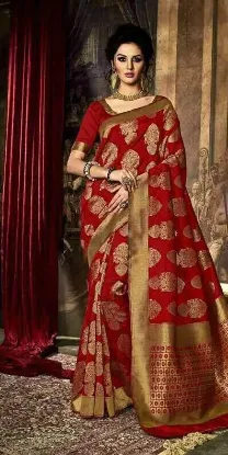 Picture of bollywood wedding chiffon sequin sari saree ventre dan,