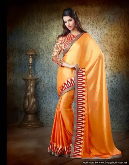 Picture of Bollywood Wedding Saree Indian Designer Wear Festival S