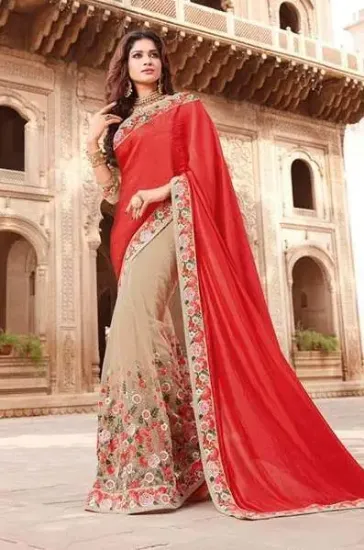 Picture of bollywood wedding saree wedding saree pakistani sari d,