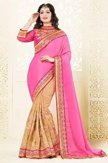 Picture of chenderi soft silk saree grand saree full jari work ne,