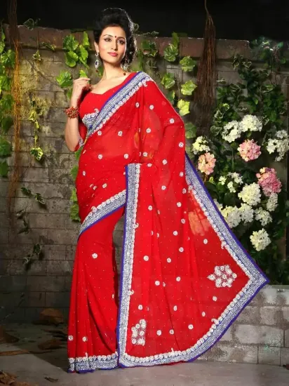 Picture of combo offer bollywood sari indian saree bridal pakistan