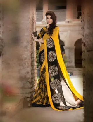 Picture of designer indian bollywood saree women wedding party we,