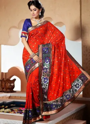 Picture of designer light weighted saree ethnic georgette sari pa,