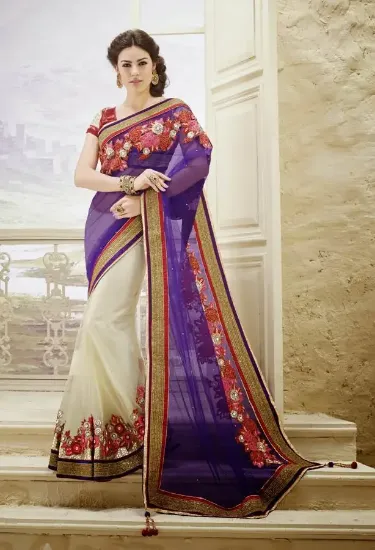 Picture of designer saree bollywood party wear pakistani indian w,