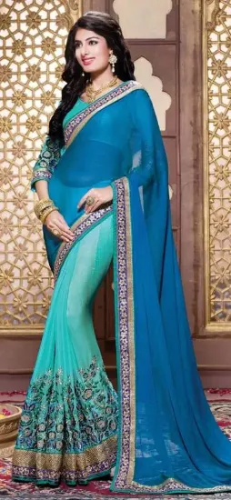 Picture of designer saree sari famous indian bollywood party even,