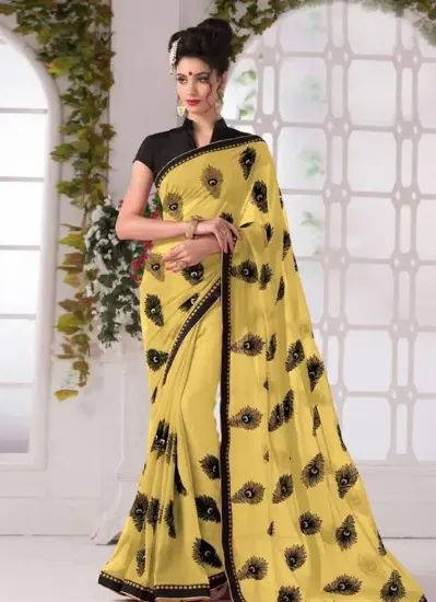 Picture of designer sari reception bollywood saree indian bridal ,