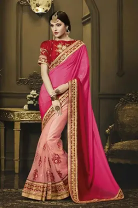 Picture of designer traditional dress partywear saree wedding eth,