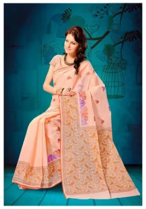 Picture of dheeptha georgette printed casual saree sari bellydanc,