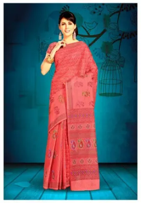 Picture of diti georgette printed casual saree sari bellydance fa,