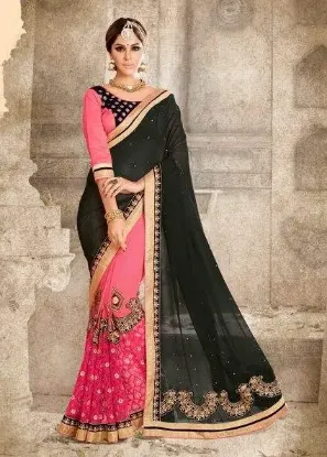 Picture of embroidery saree modest maxi gown beautiful designer sa