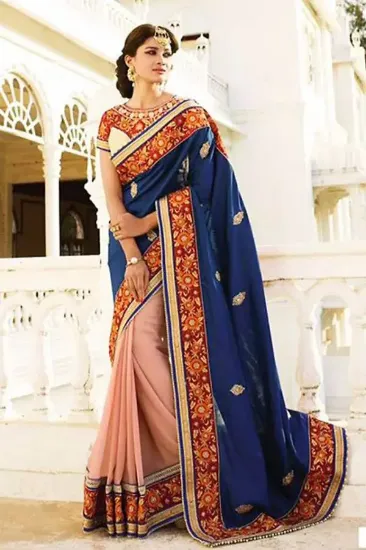 Picture of ethnic party saree dress indian sari pakistani designe,