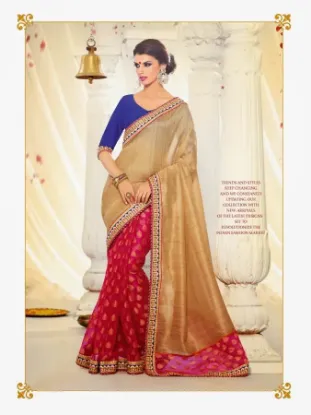 Picture of Ethnic Partywear Indian Saree Bollywood Designer Women 