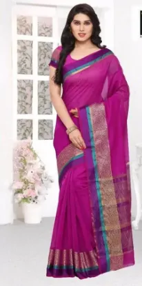 Picture of ethnic silk saree designer stylesh sari red banarasi s,