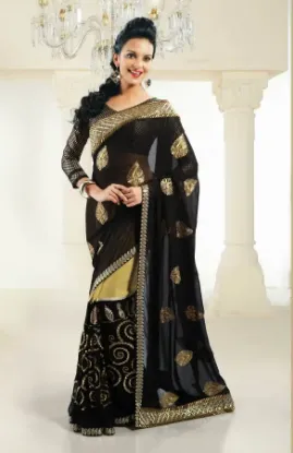 Picture of Exclusive Indian Partywear Sari Wedding Bollywood Styli