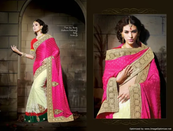 Picture of gorgeous look saree wedding designer bollywood festive,