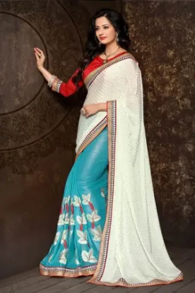 Picture of grand varanashi silk saree handloom grand jari full wo,