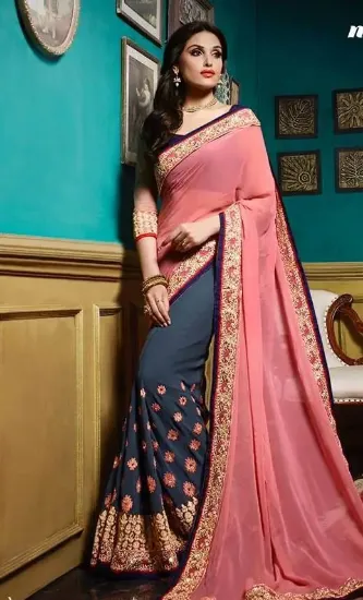 Picture of greencolor kalamkarisilk saree grand pallu jari saree ,