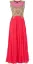 Picture of modest maxi gown women's blue evening caftan long maxi 