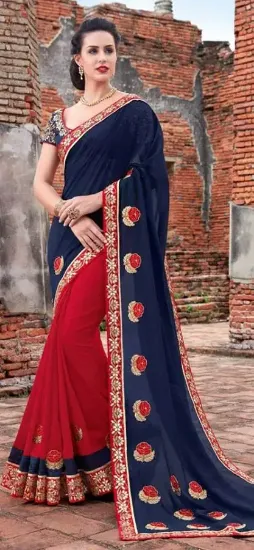 Picture of handmade indian saree pure silk bandhani printed beige 