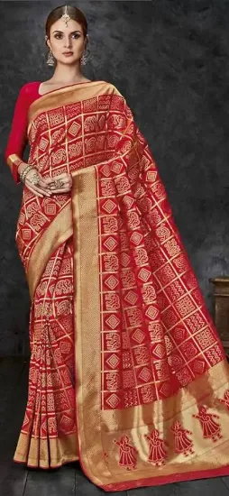 Picture of handmade pure silk saree multicolor floral printed saro