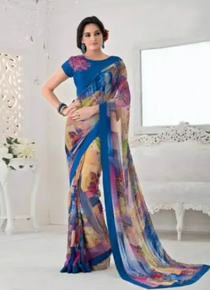 Picture of handmade saree sewing craft fabric women sarong dress w