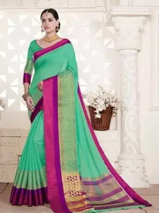 Picture of handmade style saree georgette blend women traditional 