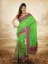 Picture of heavy saree wedding party wear awesome paper silk geor,