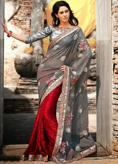 Picture of india designer sari partyware ethnic saree nx,e3201 ,e3