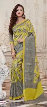 Picture of indian beige designer zari embroidered bollywood style,