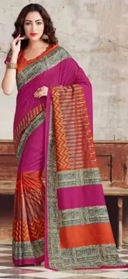 Picture of indian bollywood designer saree wedding party wear pak,