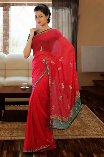 Picture of indian bollywood saree ethnic pakistani designer sari w