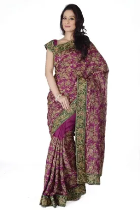 Picture of indian casual designer cotton sari traditional regular 